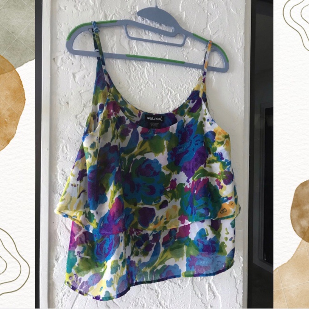 Spaghetti Strap Crop Top